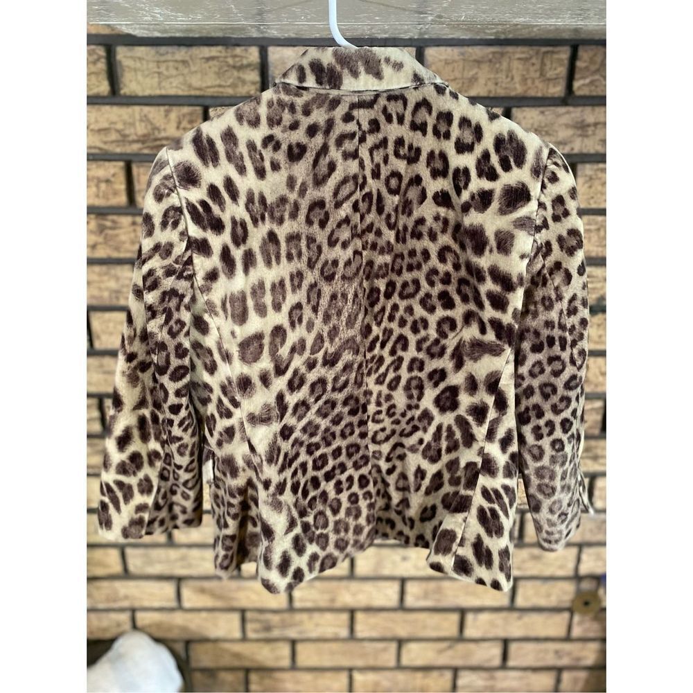Talbots Leopard Print Jacket - Picture 2 of 6